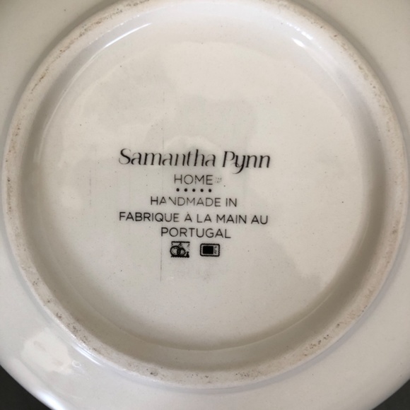 Butterfly dish. Hand made Portugal. - Picture 2 of 3